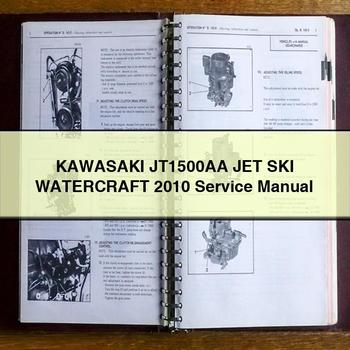2010 Kawasaki JT1500AA JET SKI Watercraft Service Repair Workshop Manual PDF