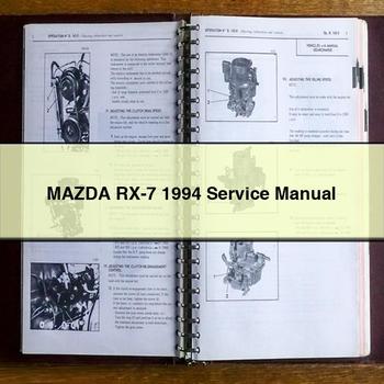 Manual de servicio y reparación del Mazda RX-7 1994