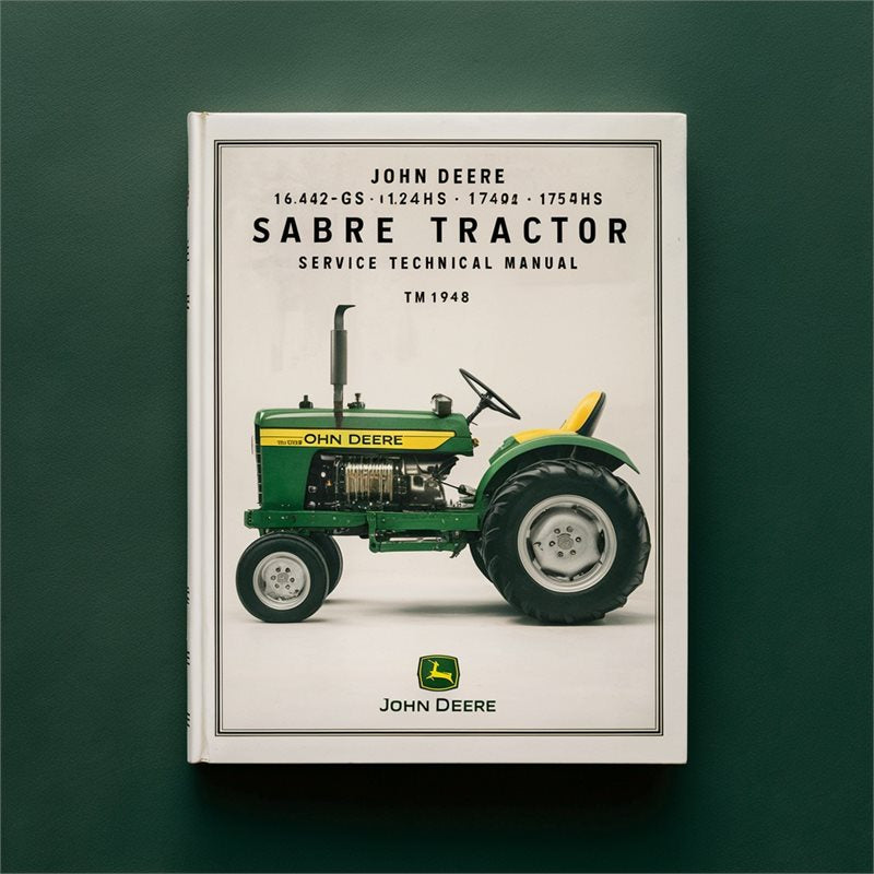 John Deere 14.542GS, 1642HS, 17.542HS Sabre Lawn Tractor Service
