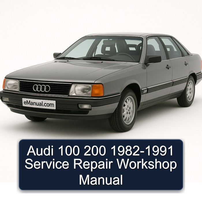Audi 100 200 1982-1991 Service Repair Workshop Manual