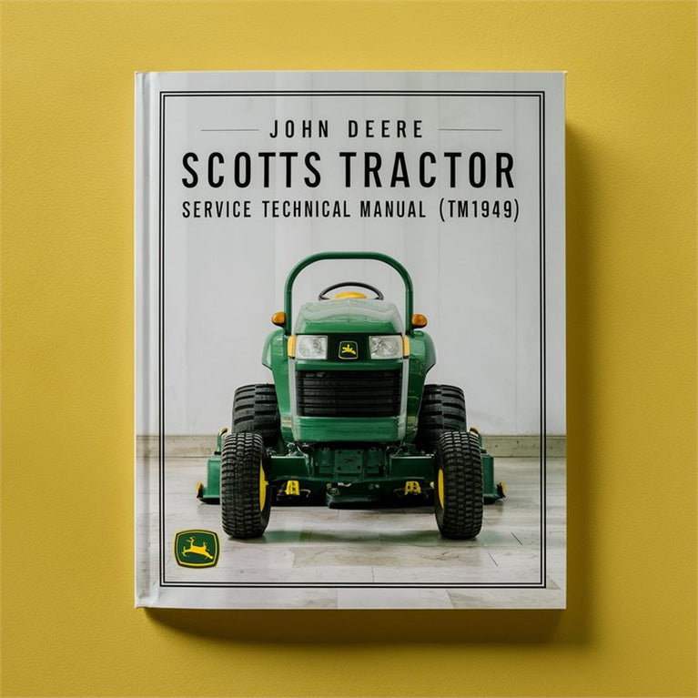 John Deere L1642 L17.542 L2048 L2548 Scotts Lawn Tractor Service Technical Manual(TM1949) PDF