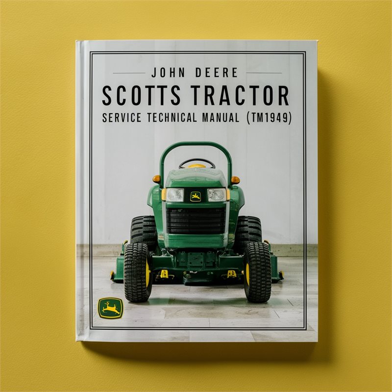 John Deere L1642 L17.542 L2048 L2548 Scotts Lawn Tractor Service Technical Manual(TM1949) PDF