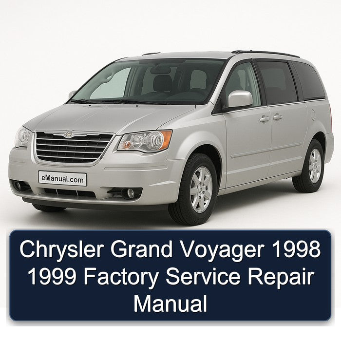 Chrysler Grand Voyager 1998 1999 Factory Service Repair Manual
