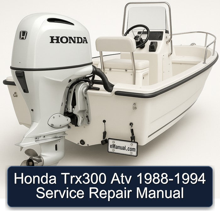 Honda Trx300 Atv 1988-1994 Service Repair Manual