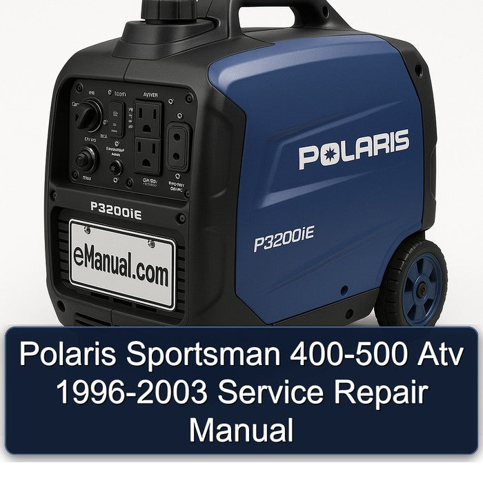 Polaris Sportsman 400-500 Atv 1996-2003 Service Repair Manual