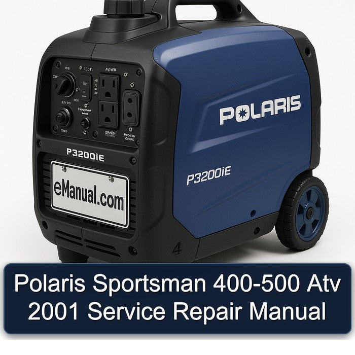 Polaris Sportsman 400-500 Atv 2001 Service Repair Manual