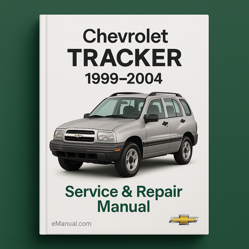 Chevrolet Tracker 1999-2004 Service Repair Manual