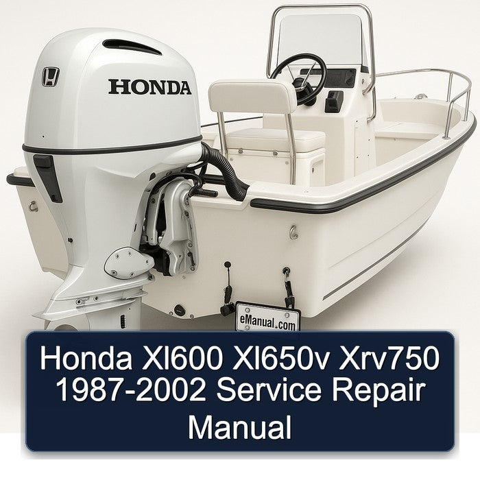 Honda Xl600 Xl650v Xrv750 1987-2002 Service Repair Manual