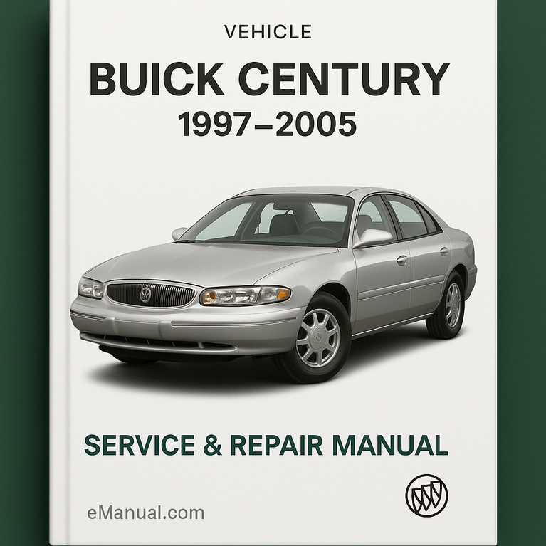 Manual de servicio y reparación del Buick Century 1997-2005
