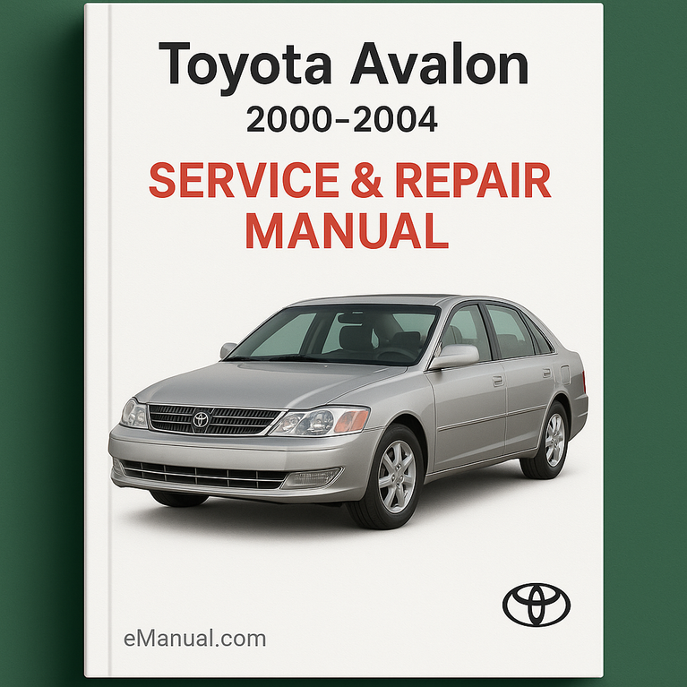 Manual de servicio y reparación del Toyota Avalon 2000-2004