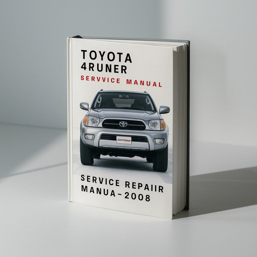 Manual de servicio y reparación de Toyota 4Runner 2003-2008