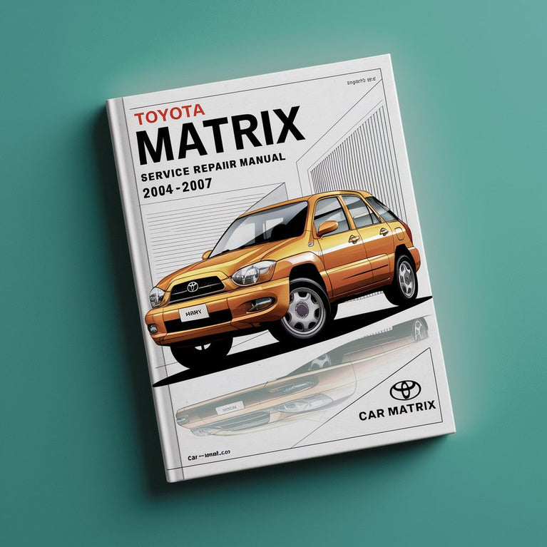 Manual de servicio y reparación del Toyota Matrix 2004-2007