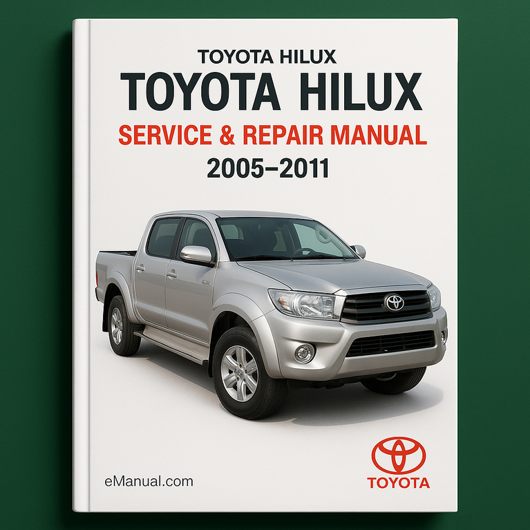 Manual de servicio y reparación de Toyota Hilux 2005-2011