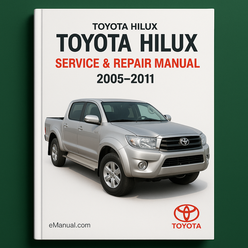 Manual de servicio y reparación de Toyota Hilux 2005-2011