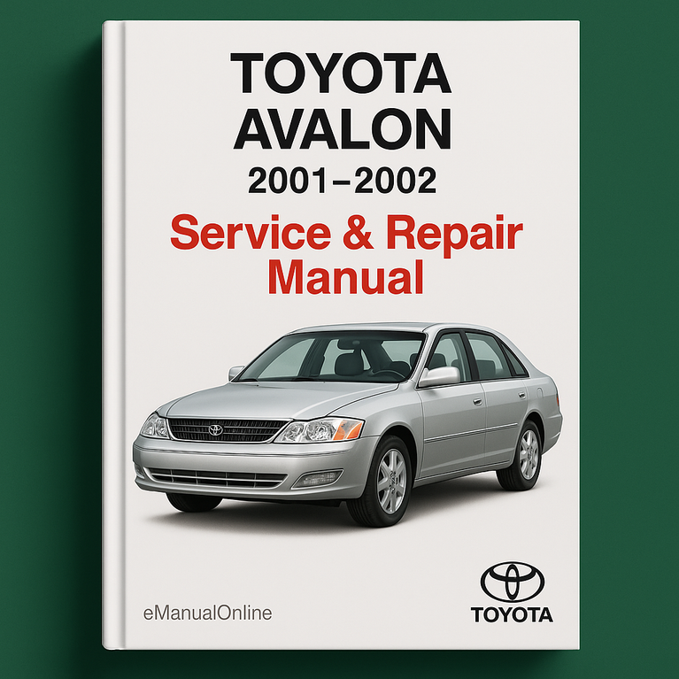 Toyota Avalon Service Repair Manual 2001-2002