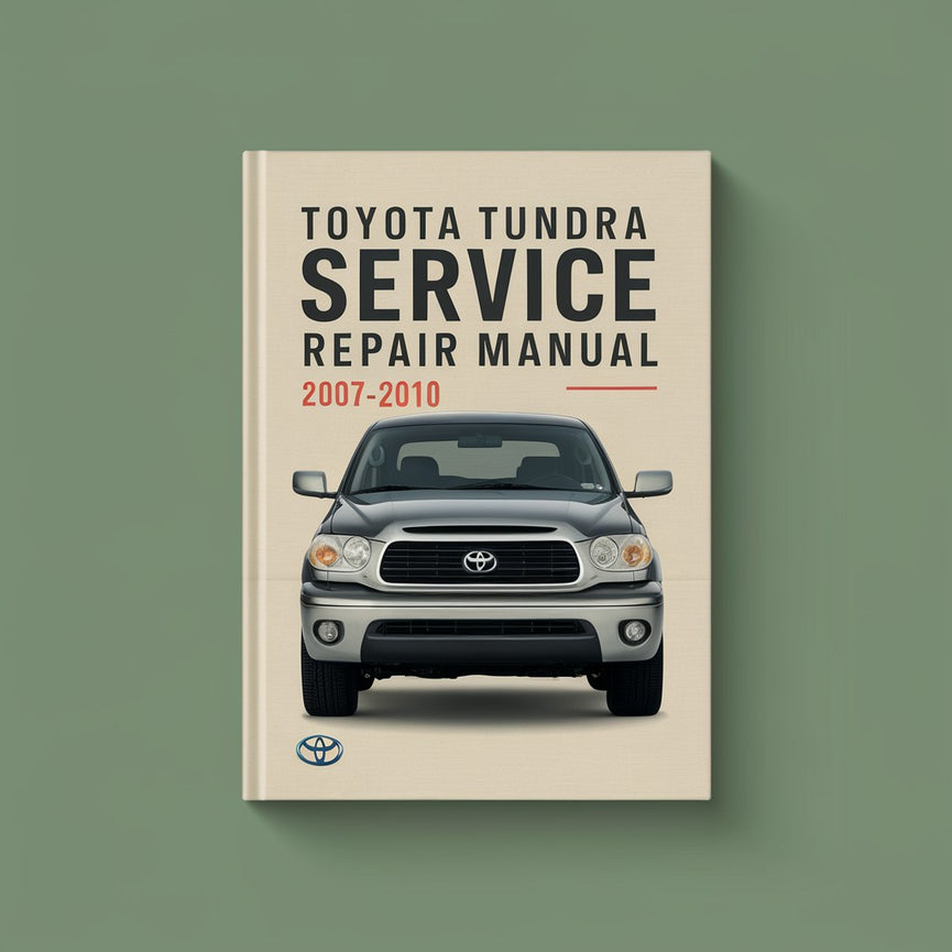 Toyota Tundra Service-Reparaturhandbuch 2007-2010