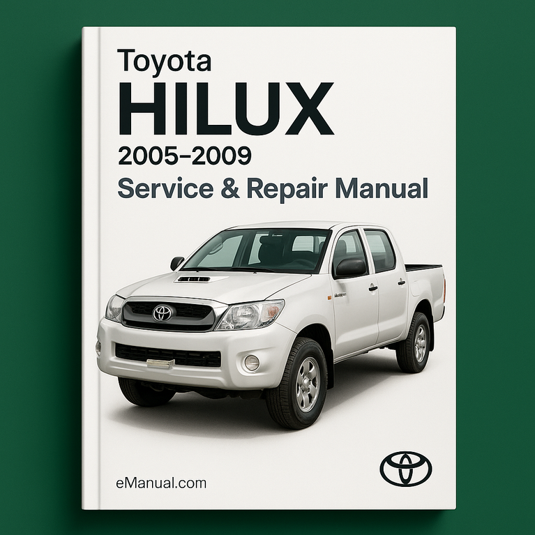 Toyota Hilux Service Repair Manual 2005-2009