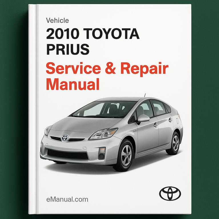2010 Toyota Prius Service Repair Manual