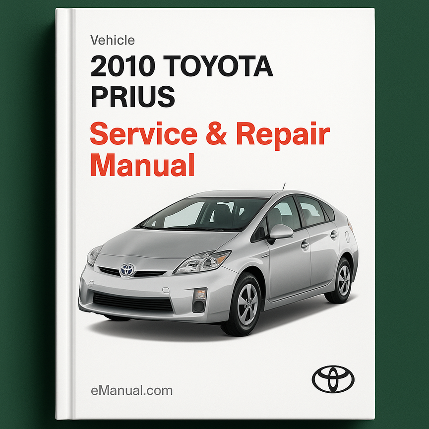 2010 Toyota Prius Service Repair Manual