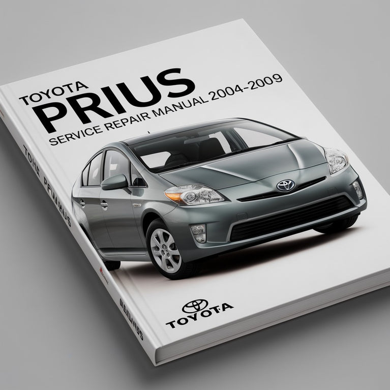 Toyota Prius Service-Reparaturhandbuch 2004-2009