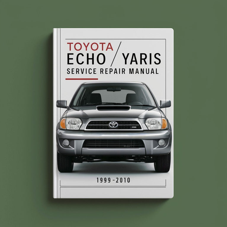 Manual de servicio y reparación del Toyota Echo/Yaris 1999-2010