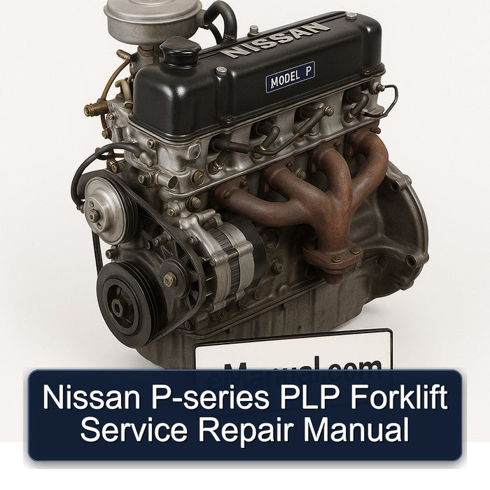 Nissan P-series PLP Forklift Service Repair Manual