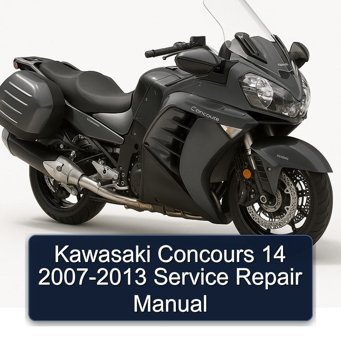 Kawasaki Concours 14 2007-2013 Service Repair Manual
