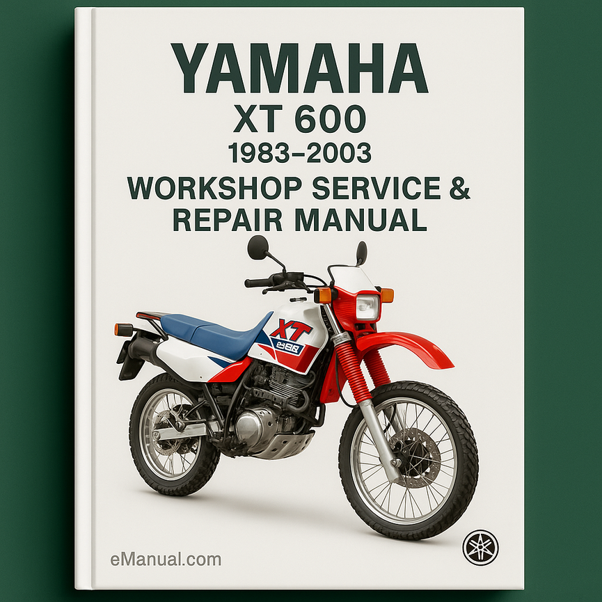 Yamaha XT 600 1983-2003 Workshop Service Repair Manual