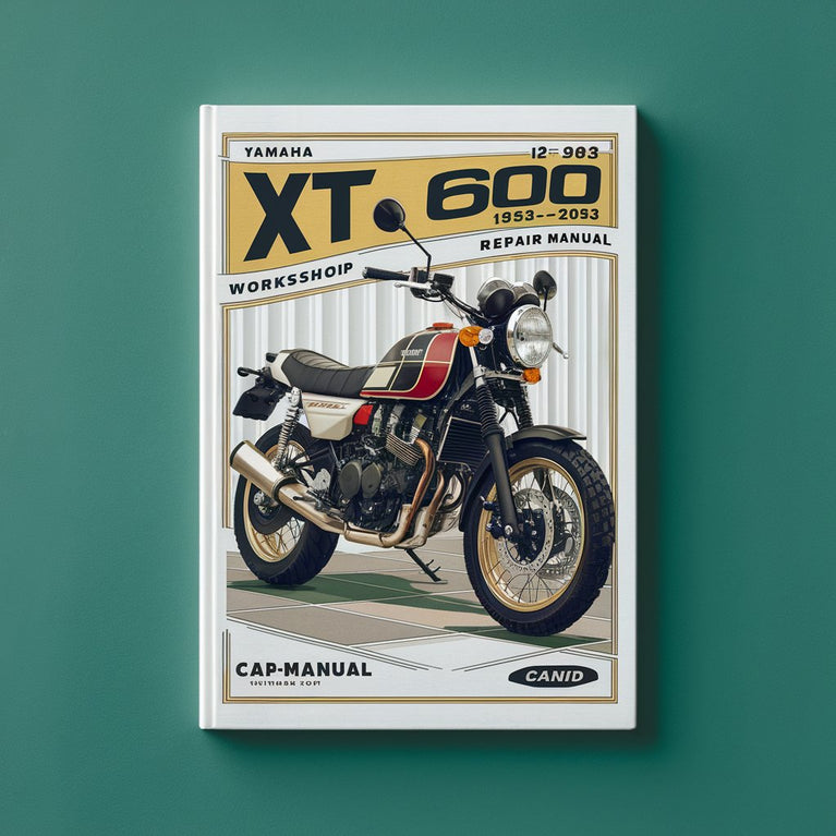 Manual de reparación y servicio del taller Yamaha XT 600 1983-2003