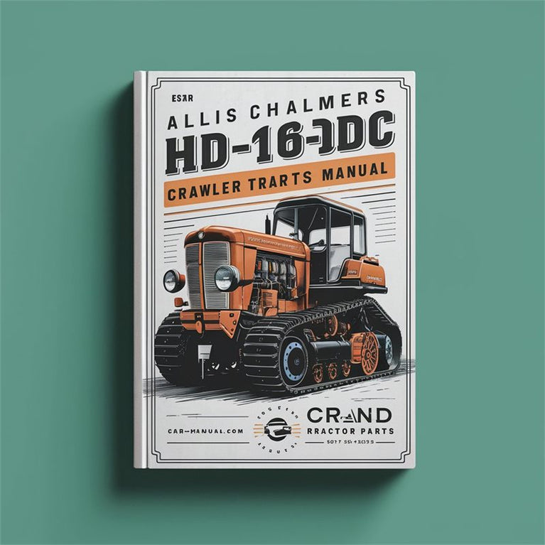 Allis Chalmers HD-16DC Crawler Tractor Parts Manual PDF