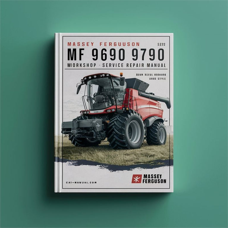 Massey Ferguson MF 9690 9790 Combine Workshop Service Manual PDF