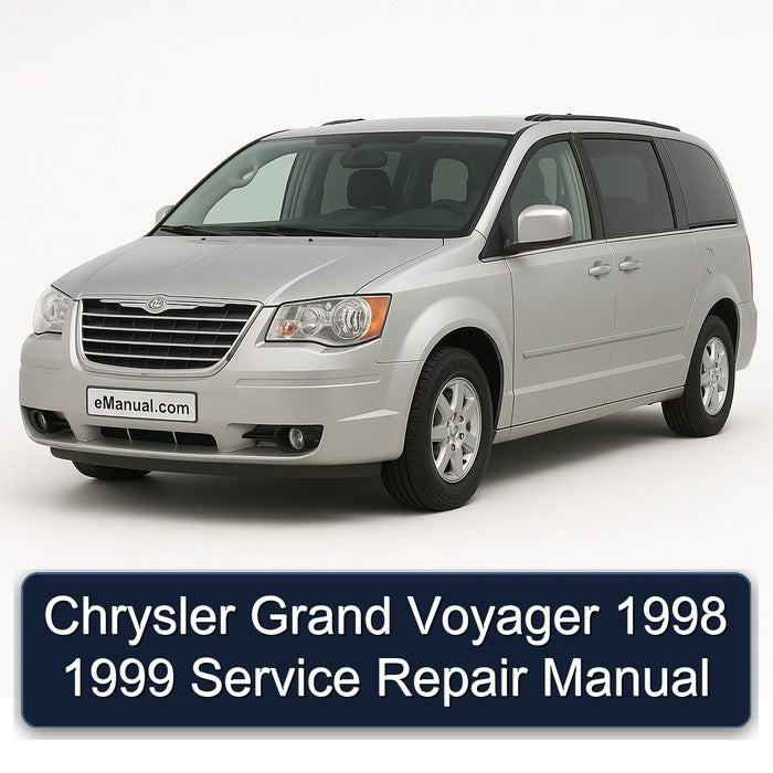 Chrysler Grand Voyager 1998 1999 Service Repair Manual