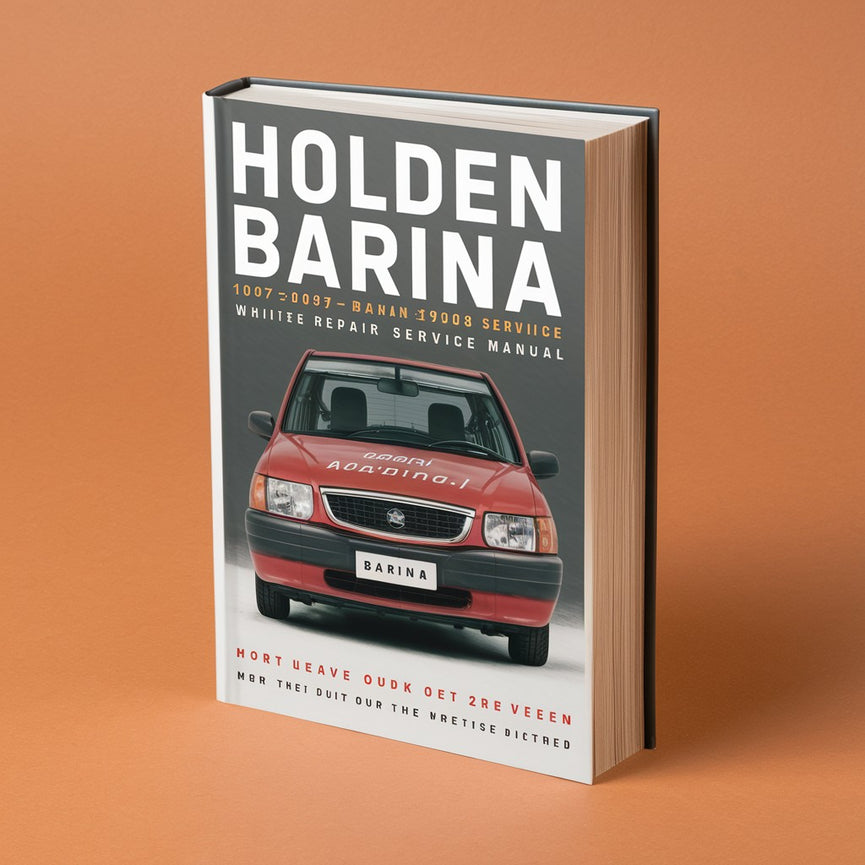 Manual de servicio y reparación del taller Holden Barina 1997-2003