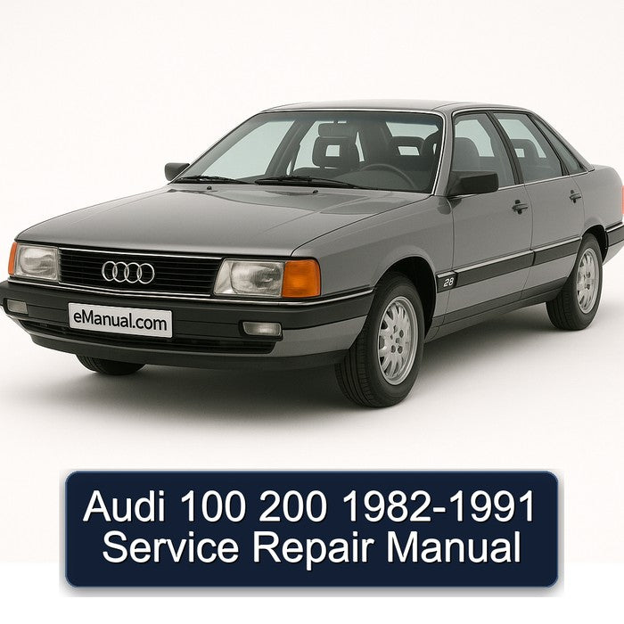 Audi 100 200 1982-1991 Service Repair Manual