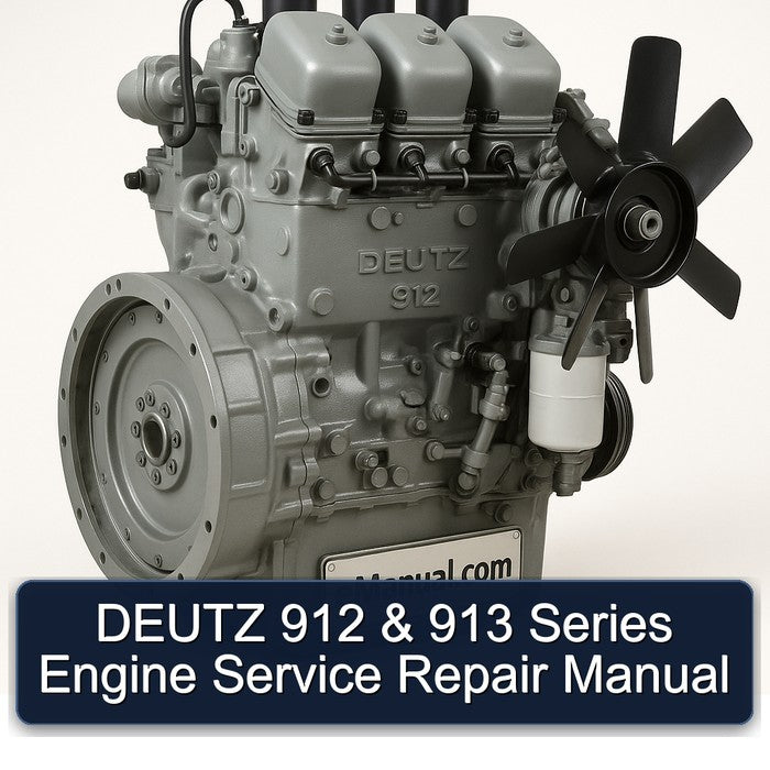 DEUTZ 912 & 913 Series Engine Service Repair Manual