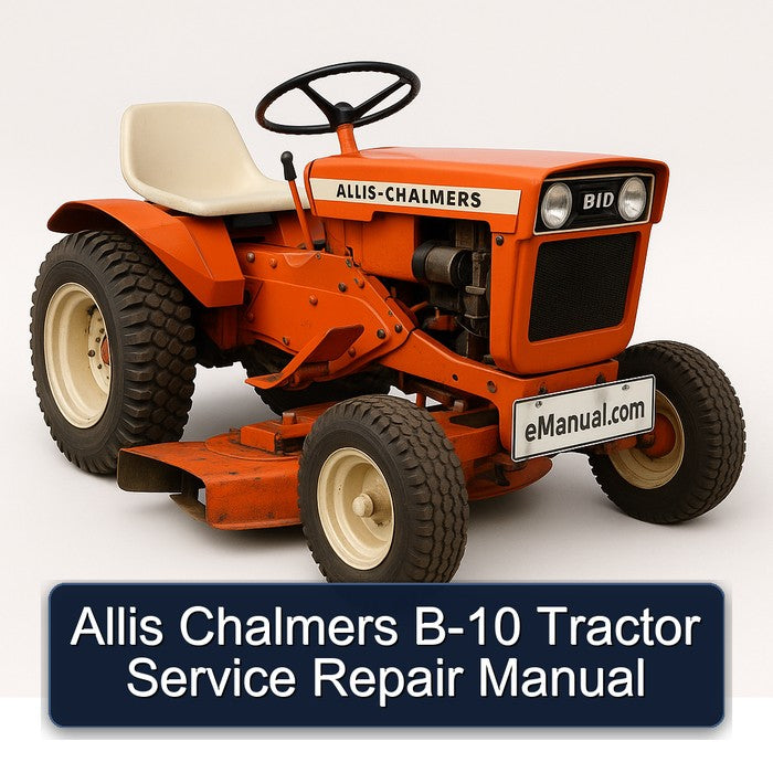 Allis Chalmers B-10 Tractor Service Repair Manual