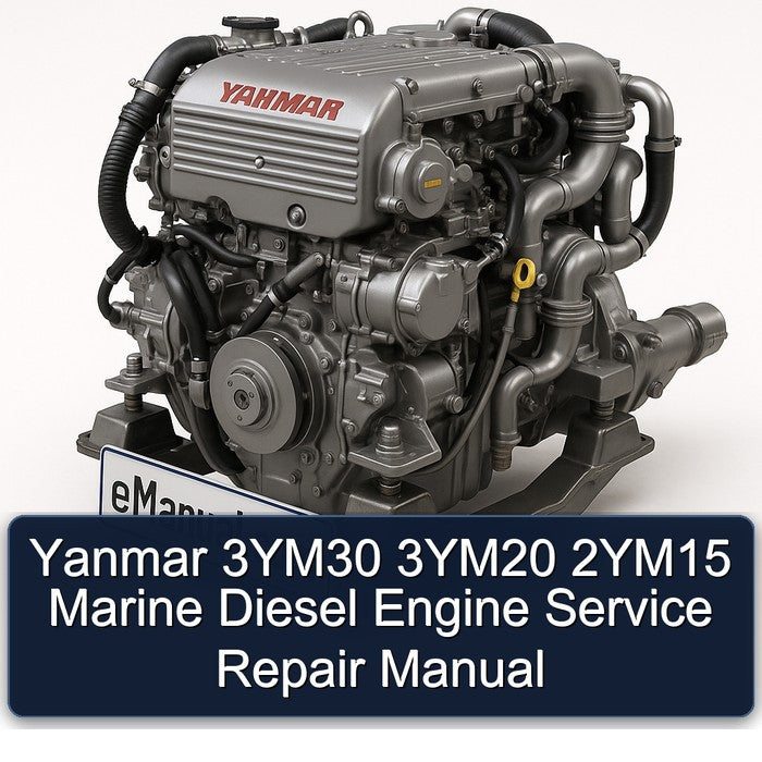 Yanmar 3YM30 3YM20 2YM15 Marine Diesel Engine Service Repair Manual