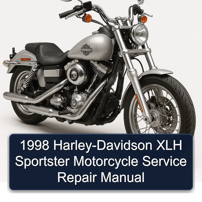 1998 Harley-Davidson XLH Sportster Motorcycle Service Repair Manual
