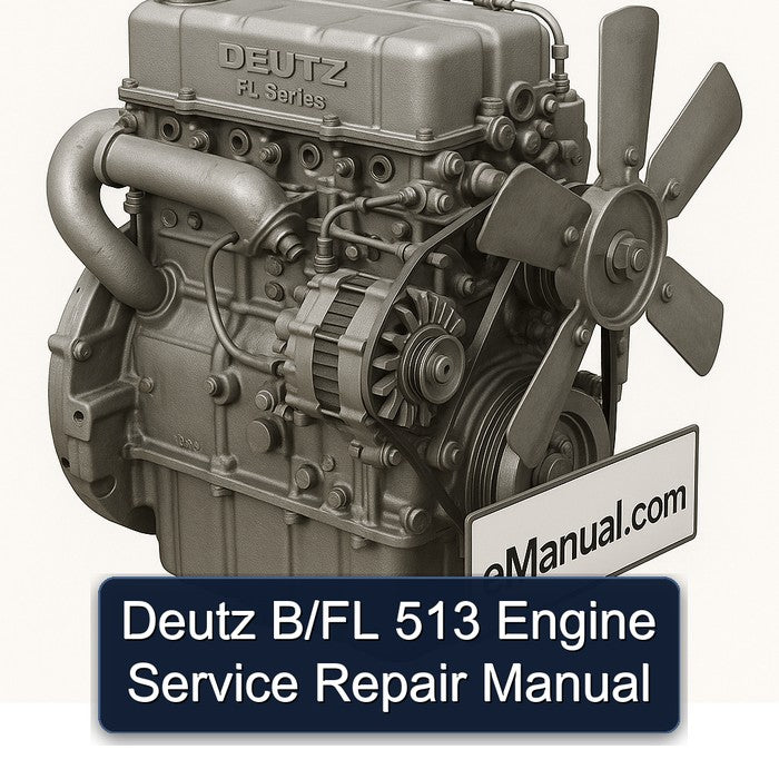 Deutz B/FL 513 Engine Service Repair Manual