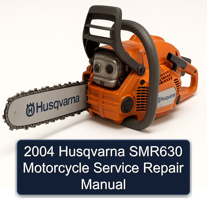 2004 Husqvarna SMR630 Motorcycle Service Repair Manual