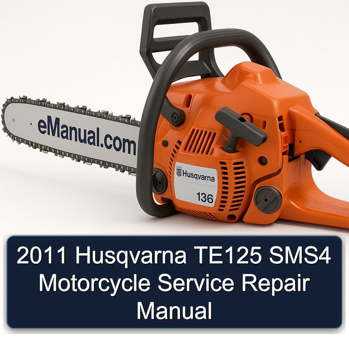 2011 Husqvarna TE125 SMS4 Motorcycle Service Repair Manual
