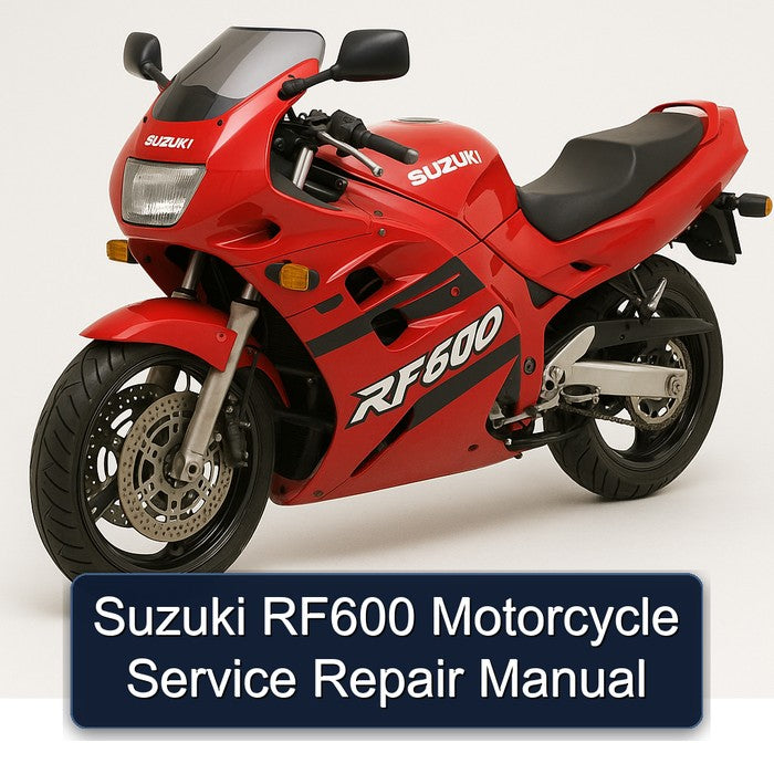 Suzuki RF600 Motorcycle Service Repair Manual