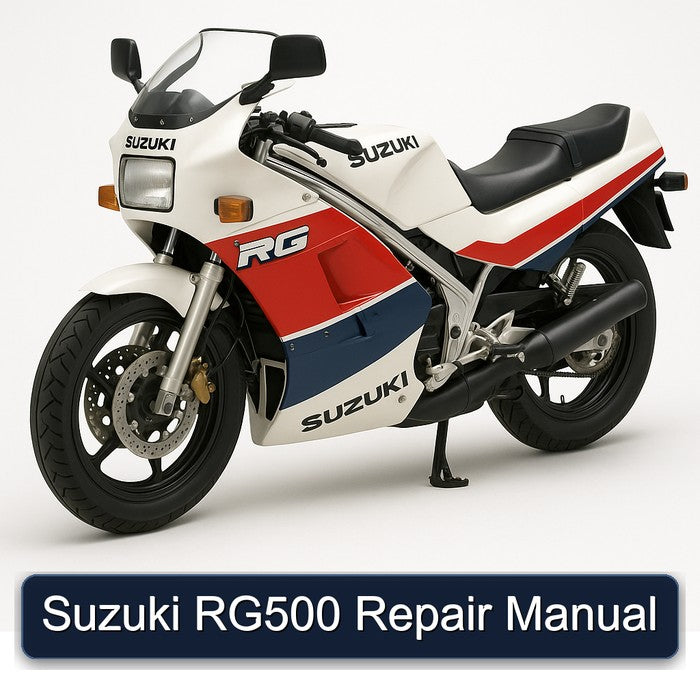 Suzuki RG500 Repair Manual