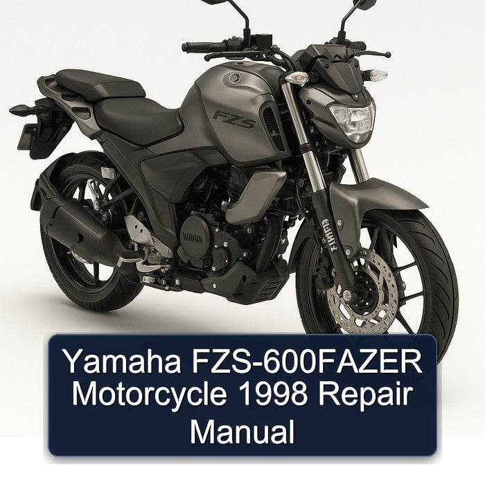 Yamaha FZS-600FAZER Motorcycle 1998 Repair Manual