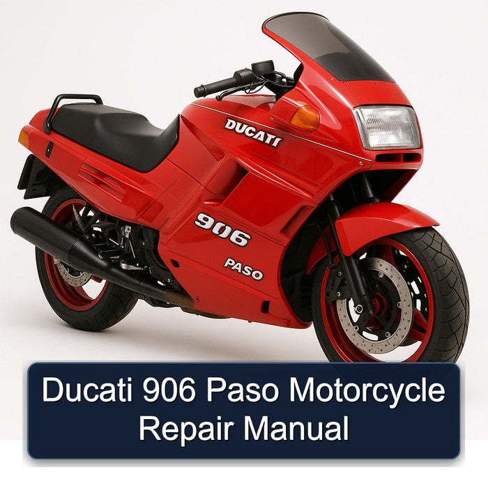 Ducati 906 Paso Motorcycle Repair Manual