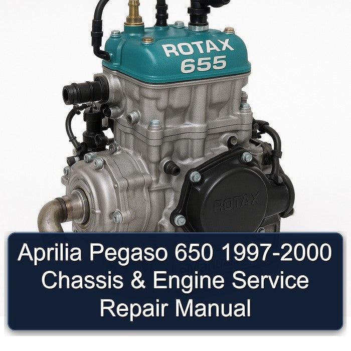 Aprilia Pegaso 650 1997-2000 Chassis & Engine Service Repair Manual