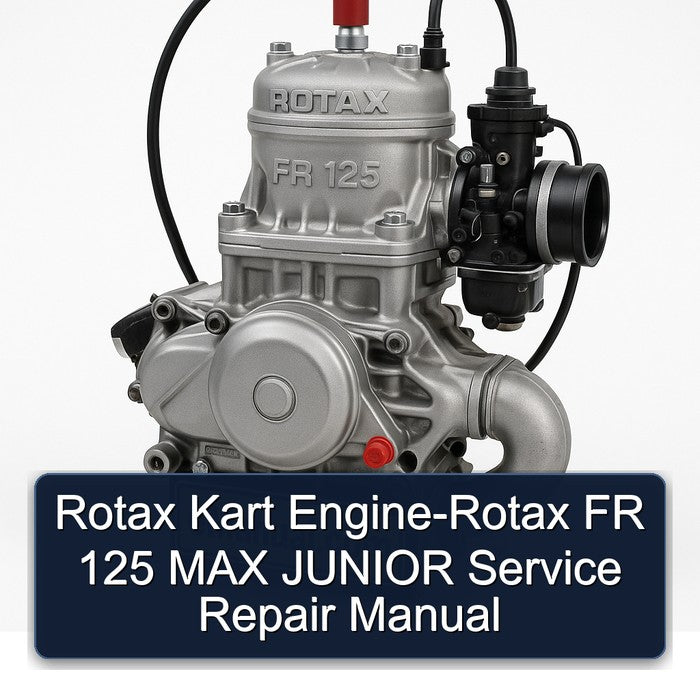 Rotax Kart Engine-Rotax FR 125 MAX JUNIOR Service Repair Manual