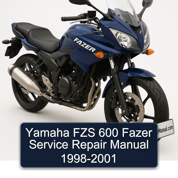 Yamaha FZS 600 Fazer Service Repair Manual 1998-2001