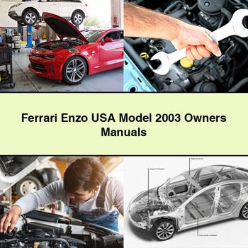 Manuales de propietario del Ferrari Enzo USA modelo 2003