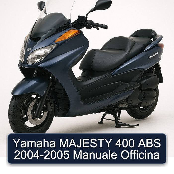 Yamaha MAJESTY 400 ABS 2004-2005 Manuale Officina